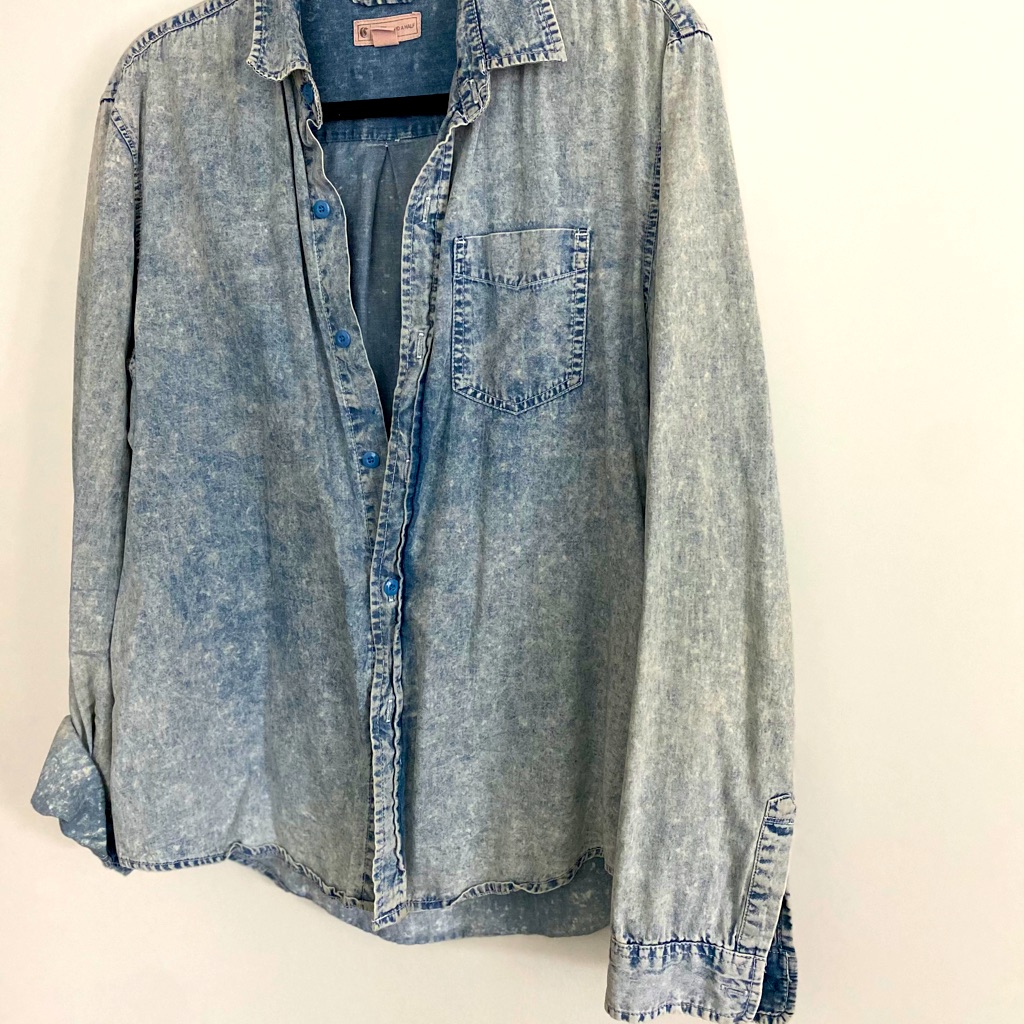 Denim Wash Button Down